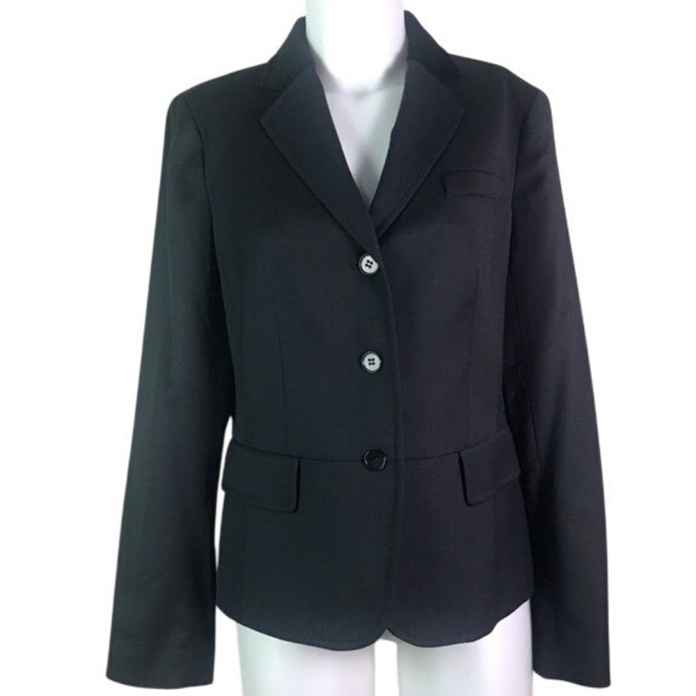 TALBOTS BLACK BLAZER Size 10